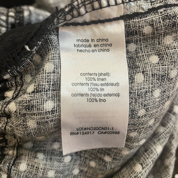 WeWoreWhat Polka Dot Smocked Linen Romper - Picture 5 of 5